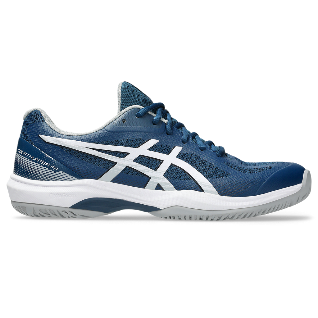 Asics Men's Court Hunter FF Indoor Court Shoes AW25 Mako Blue Gravel