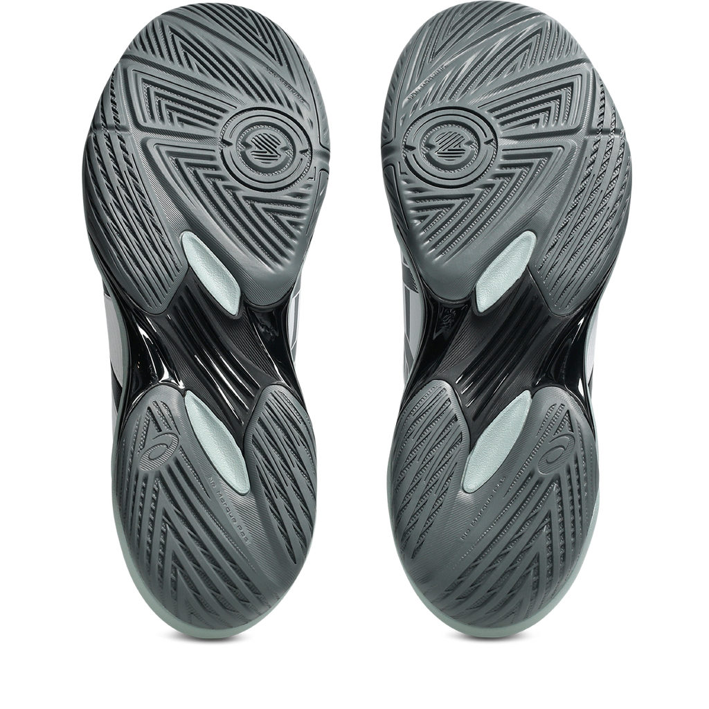 Asics Men's Gel Rocket 12 Indoor Court Shoes White Steel Grey