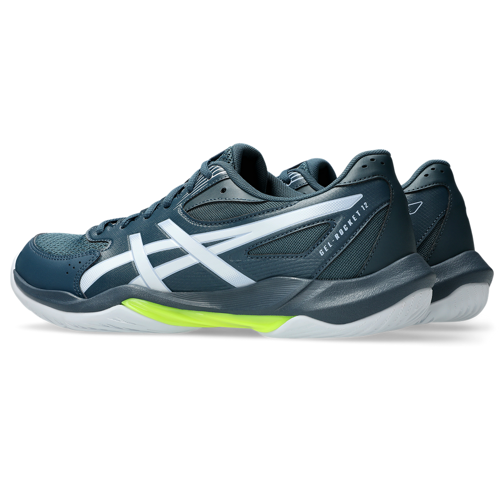 Asics Men's Gel Rocket 12 Indoor Court Shoes Raw Indigo