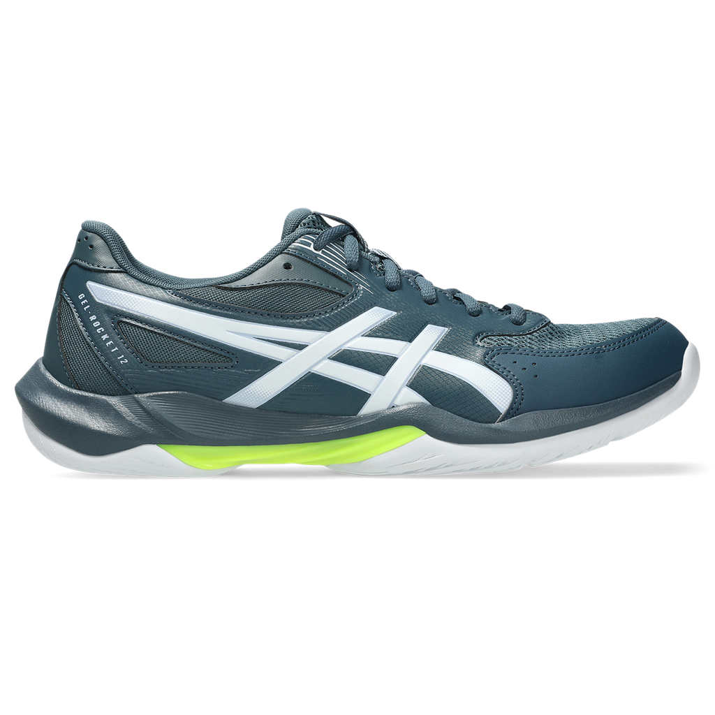 Asics Men's Gel Rocket 12 Indoor Court Shoes Raw Indigo