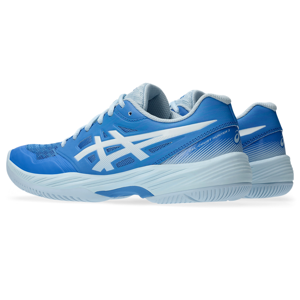 Asics Women's Gel-Court Hunter 3 Indoor Court Shoes Blue Coast White SS25