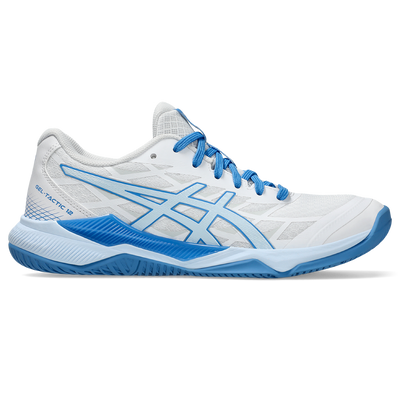 Asics Women's Gel Tactic 12 Indoor Shoes White Light Blue SS25