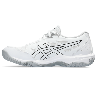 Asics Women's Gel Rocket 11 Indoor Court Shoes White Pure Silver