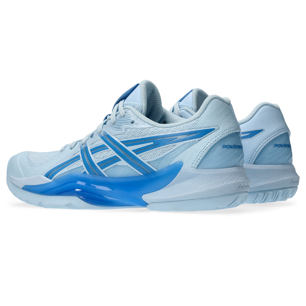 Asics Women's Powerbreak FF Indoor Court Shoes Light Blue/ Blue Coast SS25