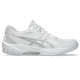 Asics Women's Gel Task 4 Indoor Court Shoes White Pure Silver