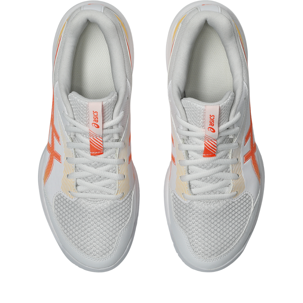 Asics Women's Gel Task 4 Indoor Court Shoes AW25 White Vivid Coral