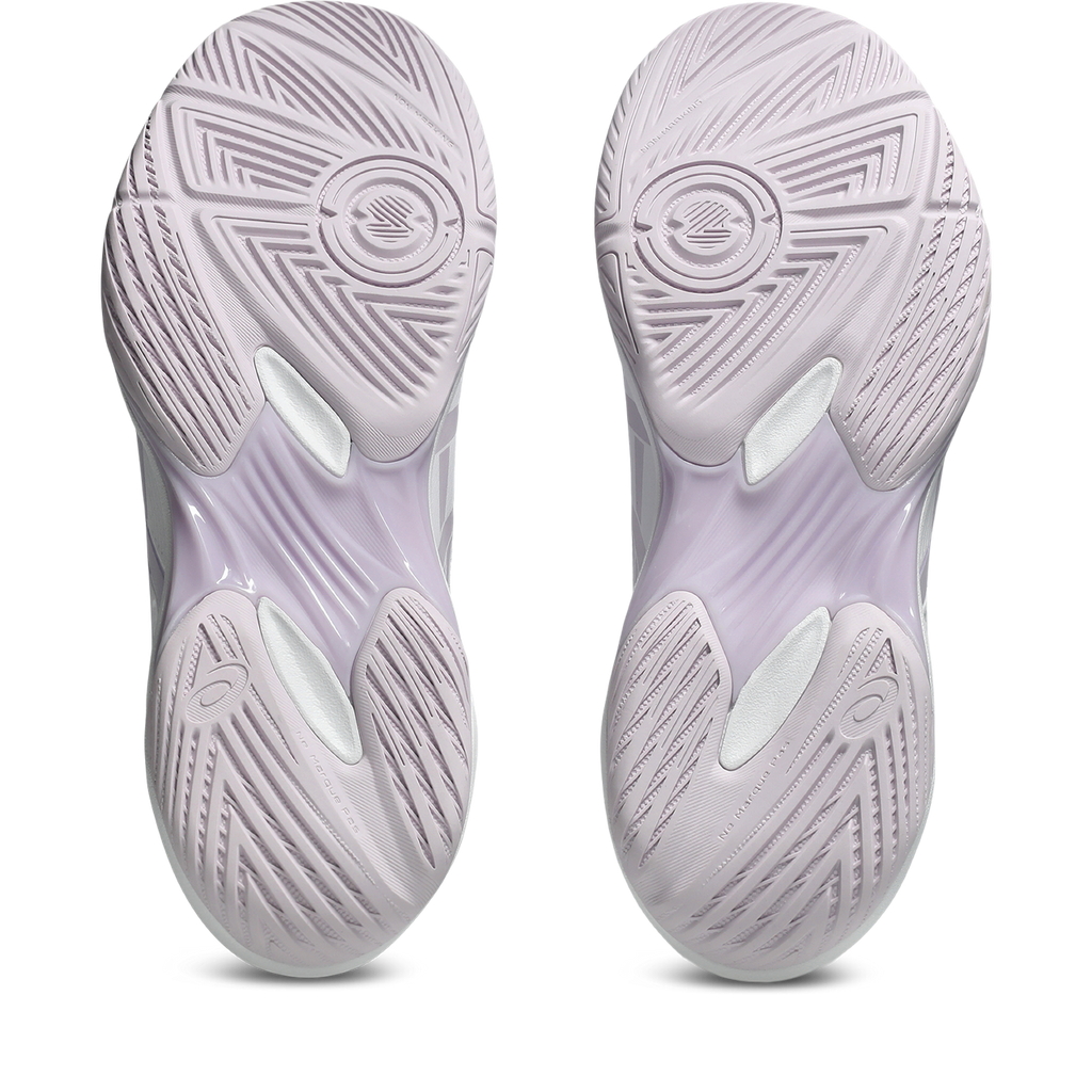 Asics Women's Gel Rocket 12 Indoor Court Shoes White Dahlia