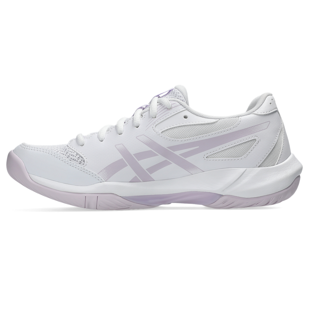 Asics Women's Gel Rocket 12 Indoor Court Shoes White Dahlia