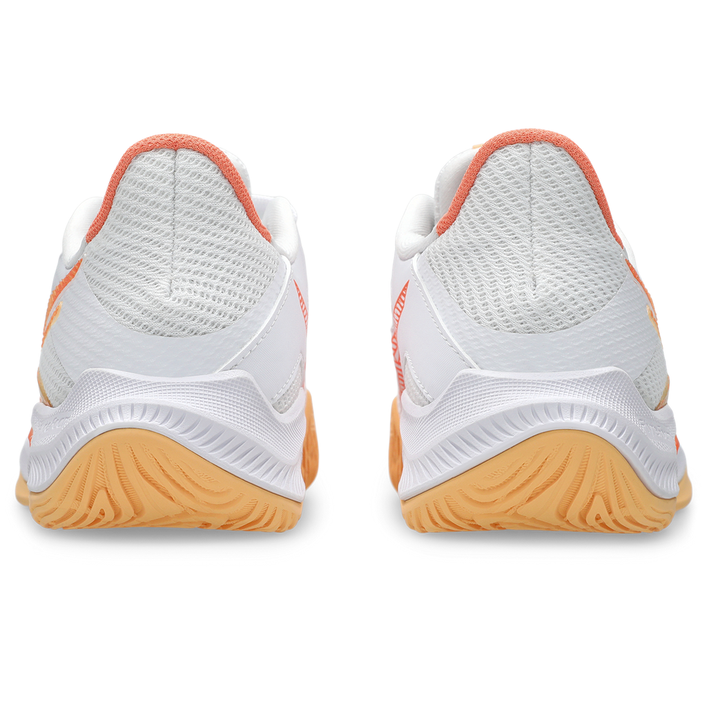 Asics Women's Blade FF 2 Indoor Court Shoes AW25 White Vivid Coral