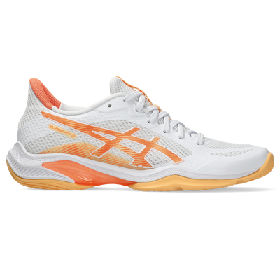 Asics Women's Blade FF 2 Indoor Court Shoes AW25 White Vivid Coral