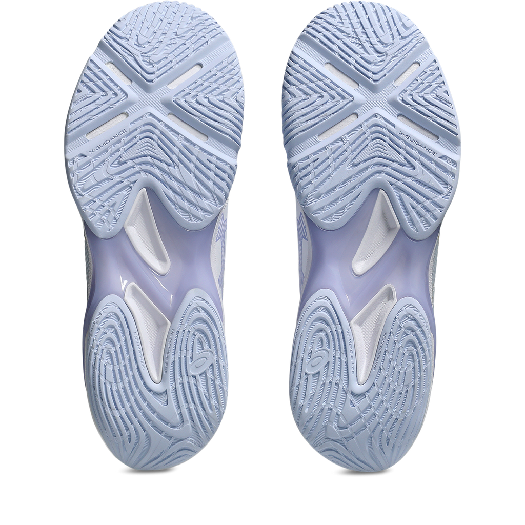 Asics Women's Blade FF 2 Indoor Court Shoes AW25 White Blue Fade