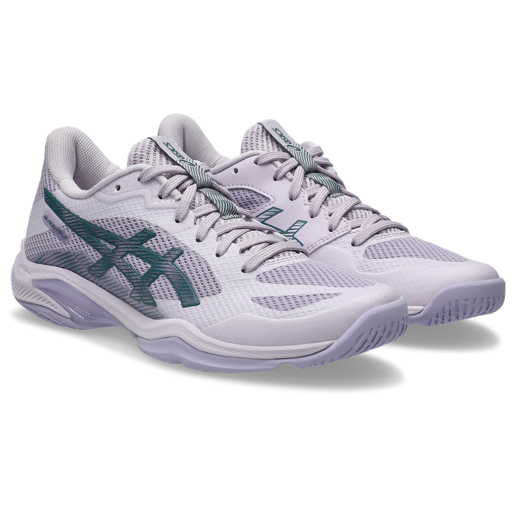 Asics Women's Blade FF 2 Indoor Court Shoes Dahlia Foggy Teal