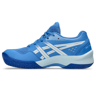 Asics Junior Gel Powerbreak GS Indoor Court Shoes Blue Coast White