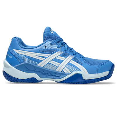 Asics Junior Gel Powerbreak GS Indoor Court Shoes Blue Coast White