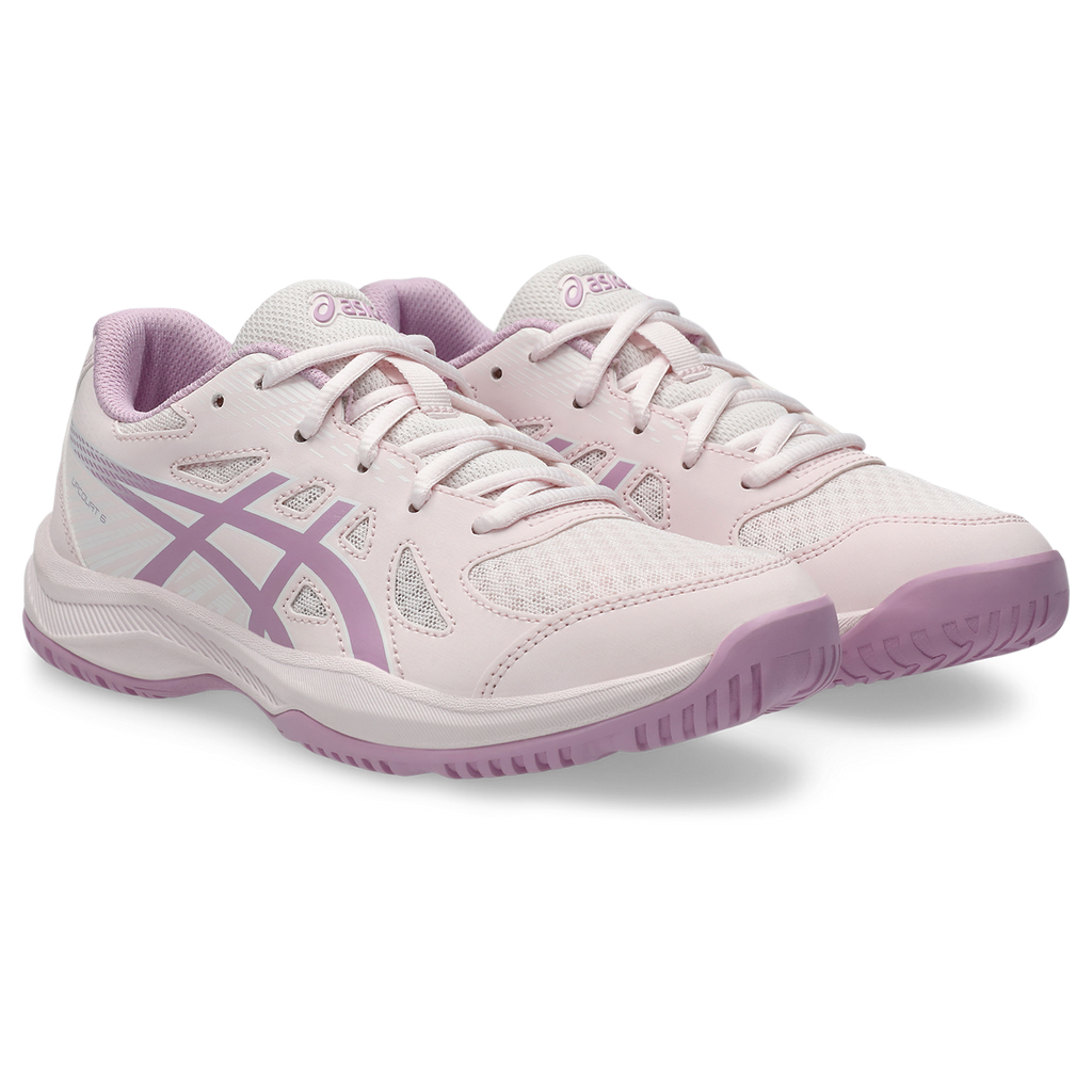 Asics Junior Upcourt 6 Indoor Court Shoes Pale Pink Light Ube