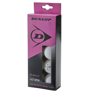 Dunlop 40+ 10 Table Tennis Balls