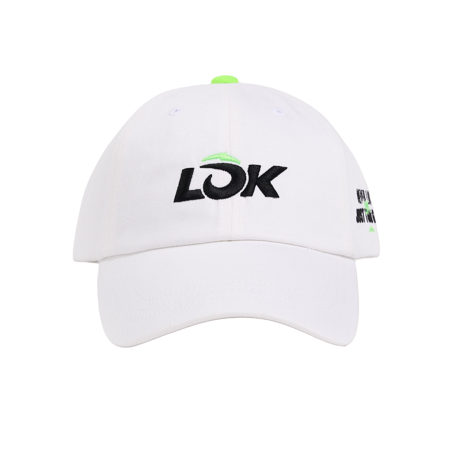 Lok Never Luck Cap - White