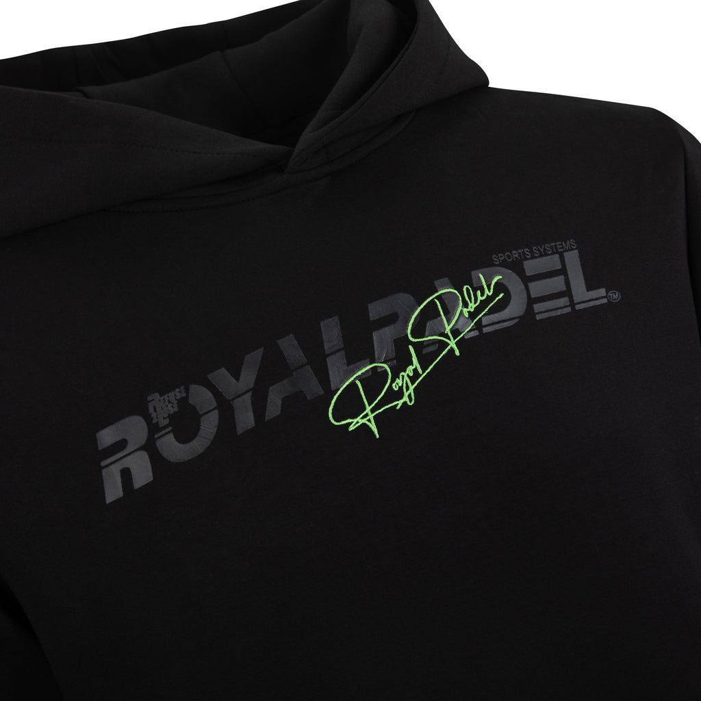 Royal Padel Men's Pro Signature Hoodie Black