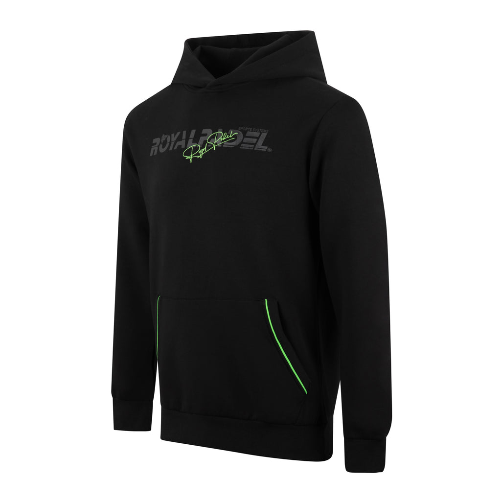 Royal Padel Men's Pro Signature Hoodie Black