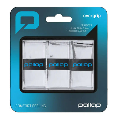 Pallap Comfort Overgrip - 3 Pack White