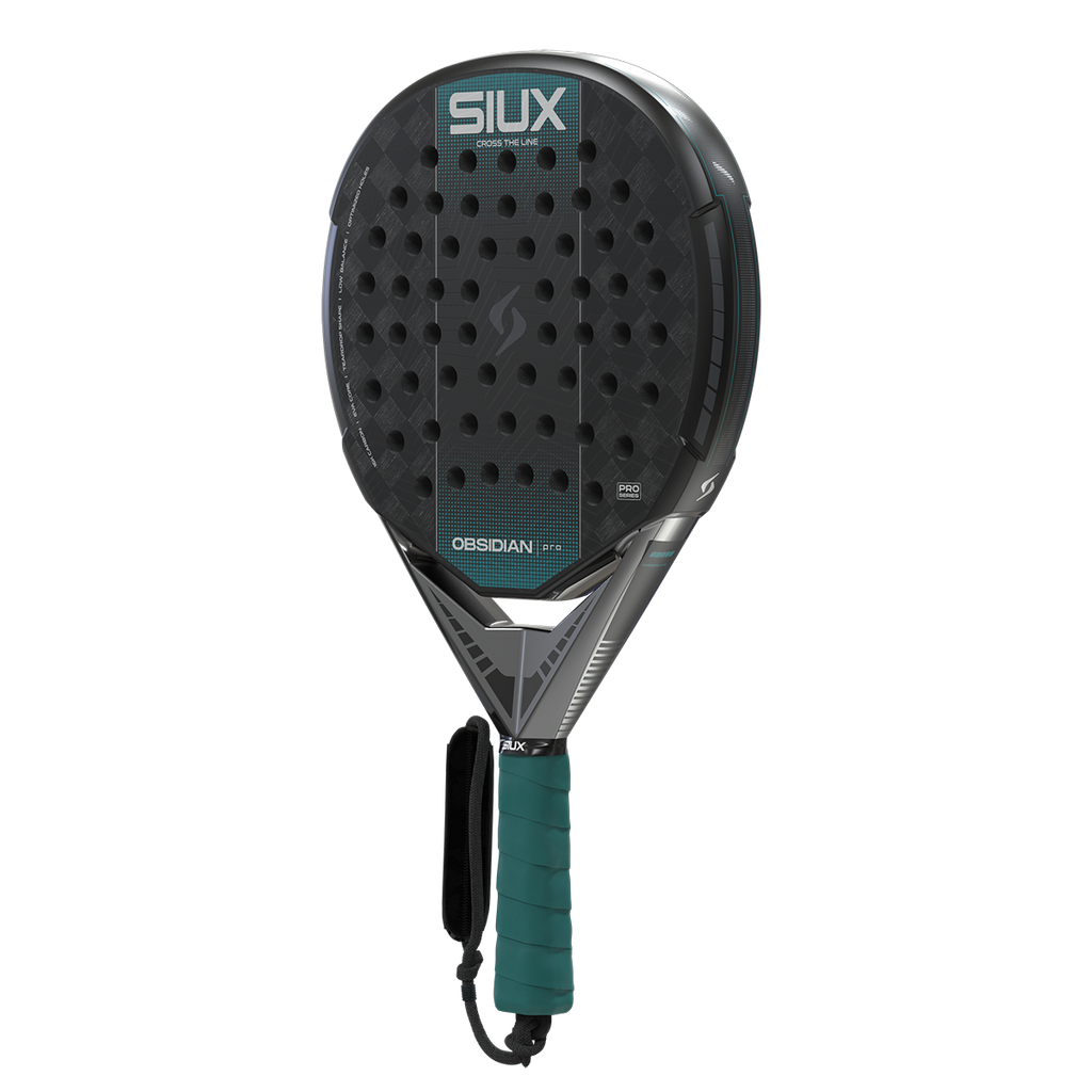 Siux Obsidian Pro 2027 Padel Racket Black Green