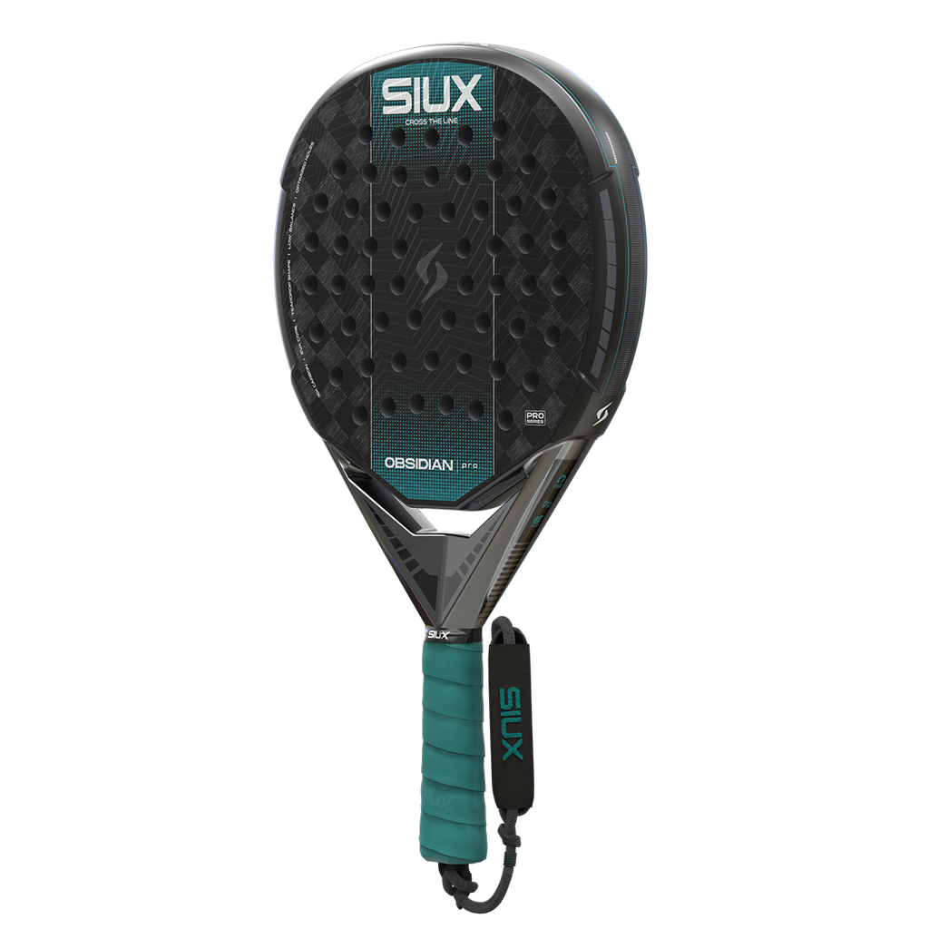 Siux Obsidian Pro 2027 Padel Racket Black Green