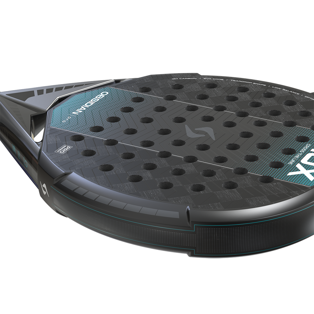 Siux Obsidian Pro 2027 Padel Racket Black Green