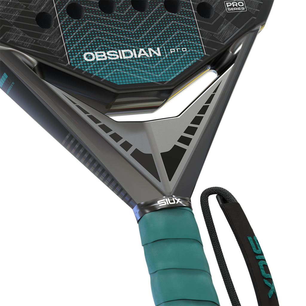 Siux Obsidian Pro 2027 Padel Racket Black Green