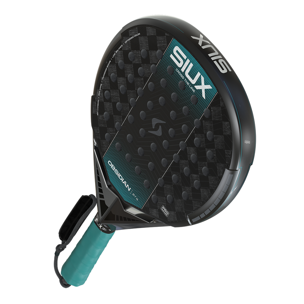 Siux Obsidian Pro 2027 Padel Racket Black Green