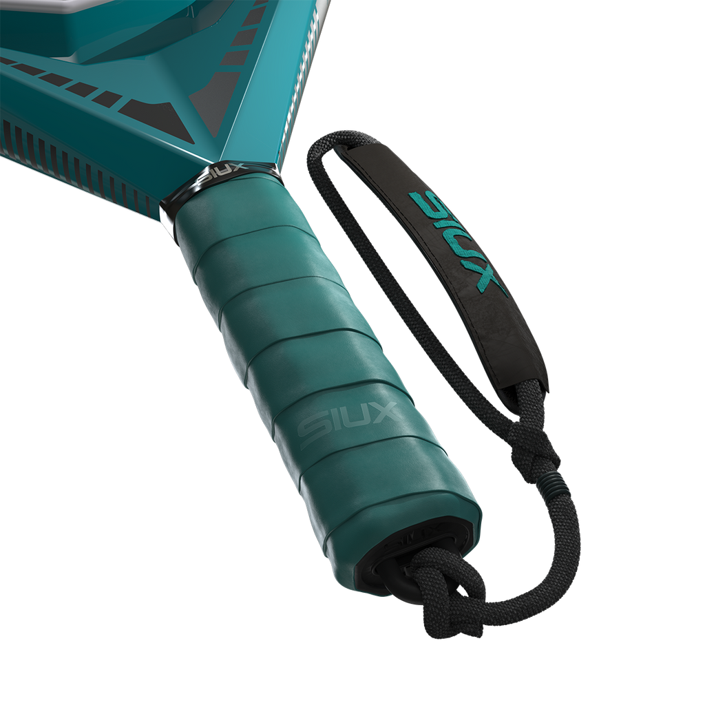 Siux Obsidian Pro 2027 Padel Racket Silver Green