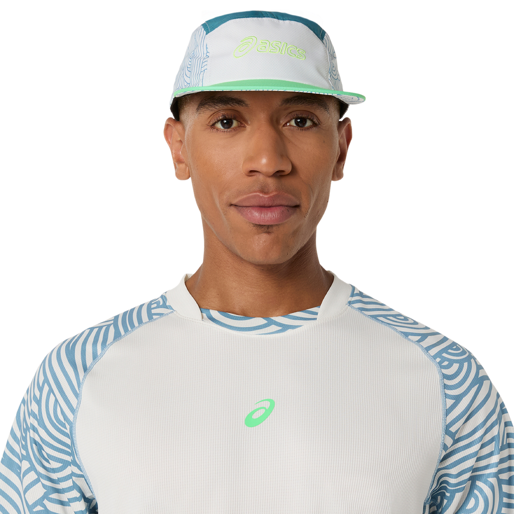 Asics Men's Padel Court All Over Print Top Cream