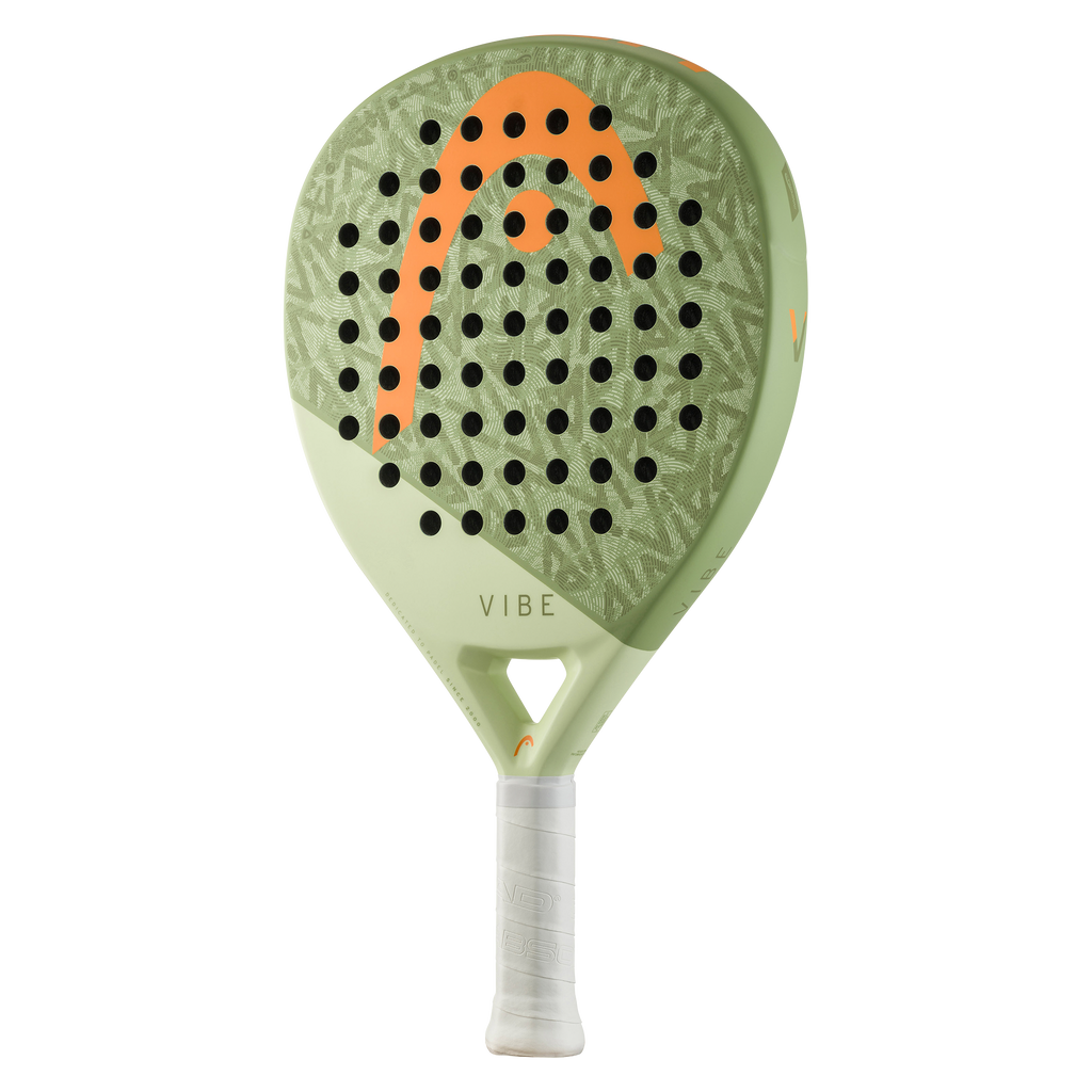 Head Vibe 2026 Padel Racket Grey Orange