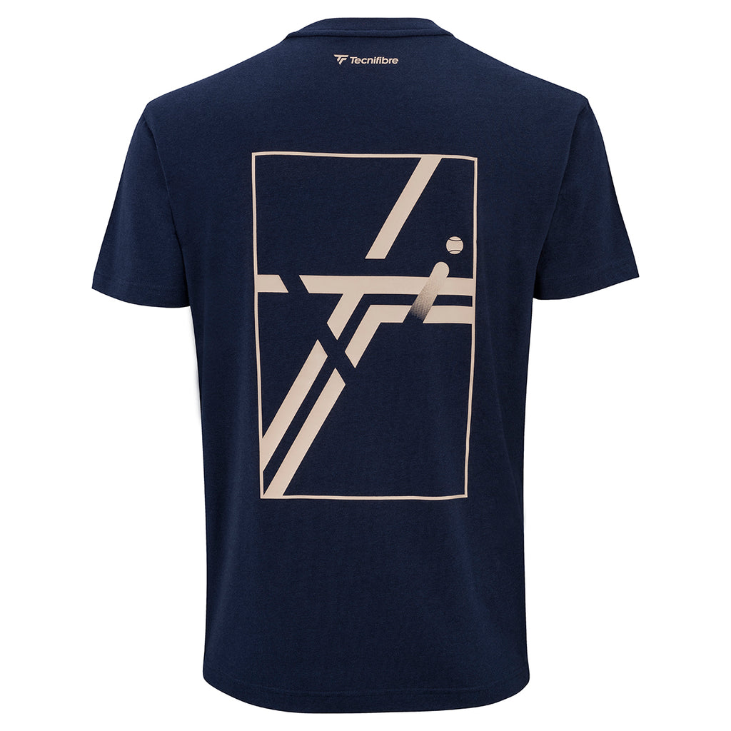 Tecnifibre Men's Graphic Tee 2025 Marine
