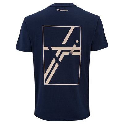 Tecnifibre Men's Graphic Tee 2025 Marine