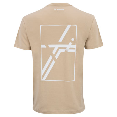 Tecnifibre Men's Graphic Tee 2025 Sand