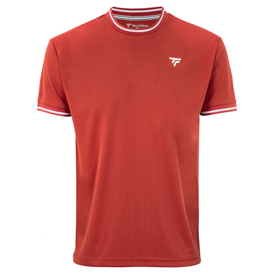 Tecnifibre Men's Team Tech Tee 2026 Terracotta