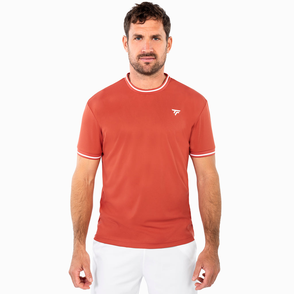 Tecnifibre Men's Team Tech Tee 2026 Terracotta