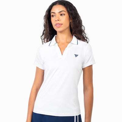 Tecnifibre Women's Team Tech Polo White