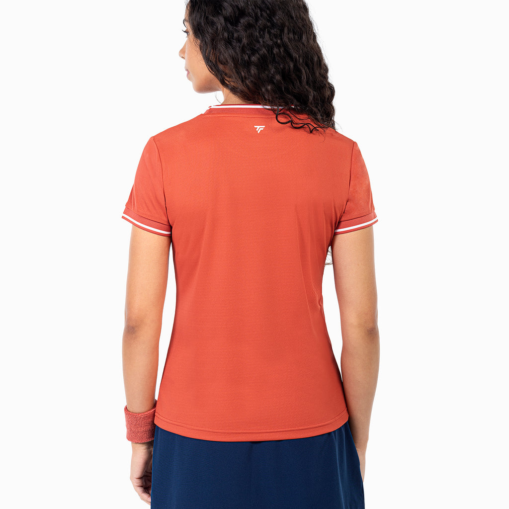 Tecnifibre Women's Team Tech Tee Terracotta