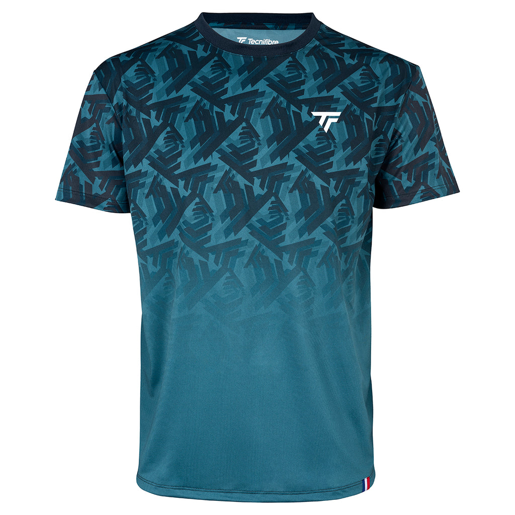 Tecnifibre Men's X-Loop Tee 2024 Teal Camo