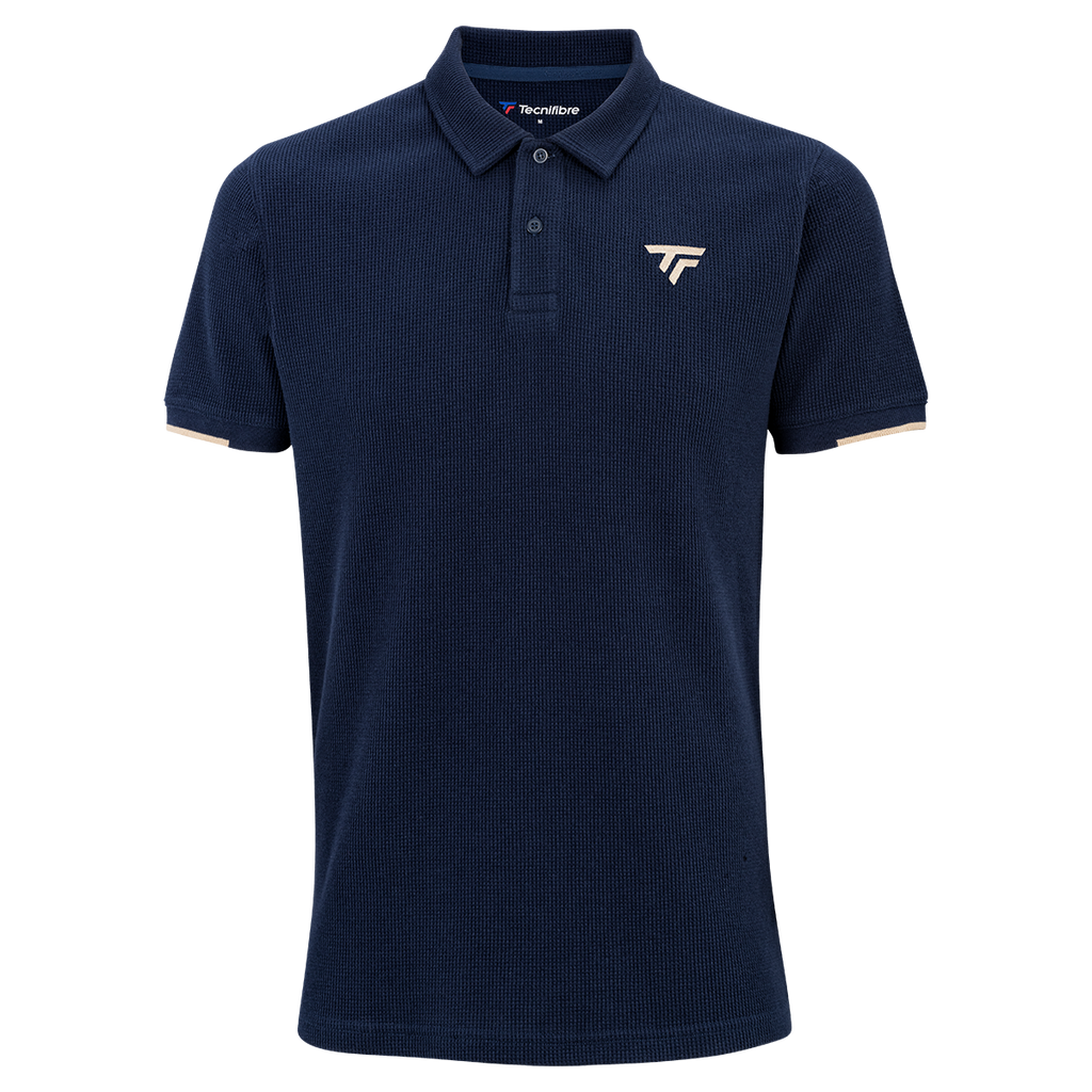 Tecnifibre Men's Waffle Polo 2025 Marine