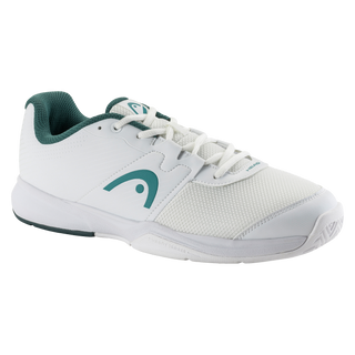 HEAD Men's Revolt Court Tennis Shoes White Pine Green