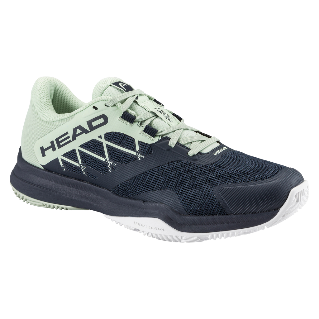 HEAD Men's Motion Team 1.5 Padel Shoes Blueberry Cantaloupe Green