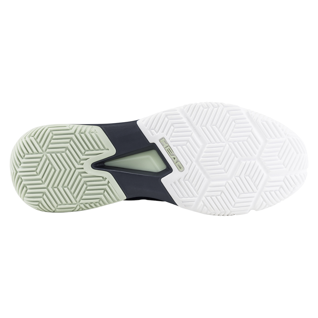 HEAD Men's Motion Team 1.5 Padel Shoes Blueberry Cantaloupe Green