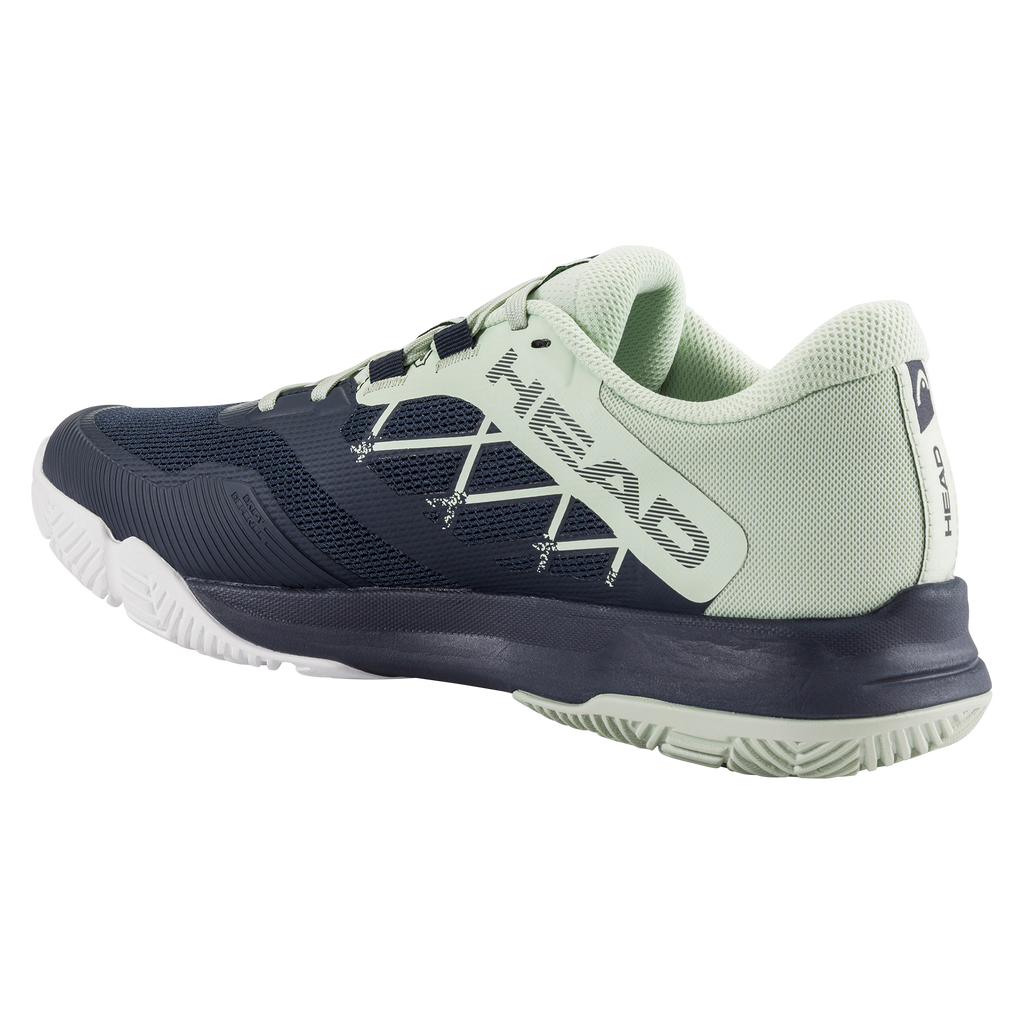 HEAD Men's Motion Team 1.5 Padel Shoes Blueberry Cantaloupe Green