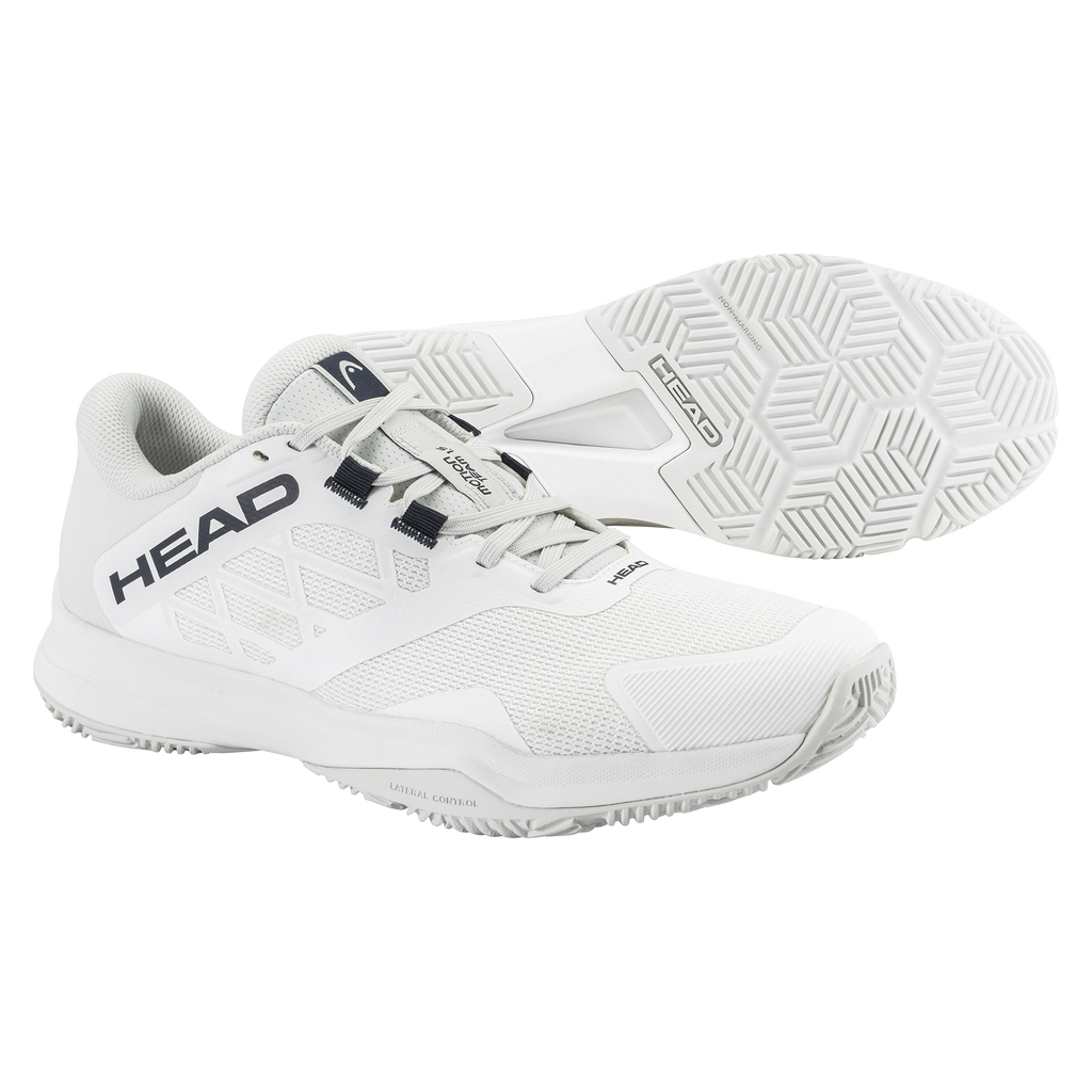 HEAD Men's Motion Team 1.5 Padel Shoes White Blueberry