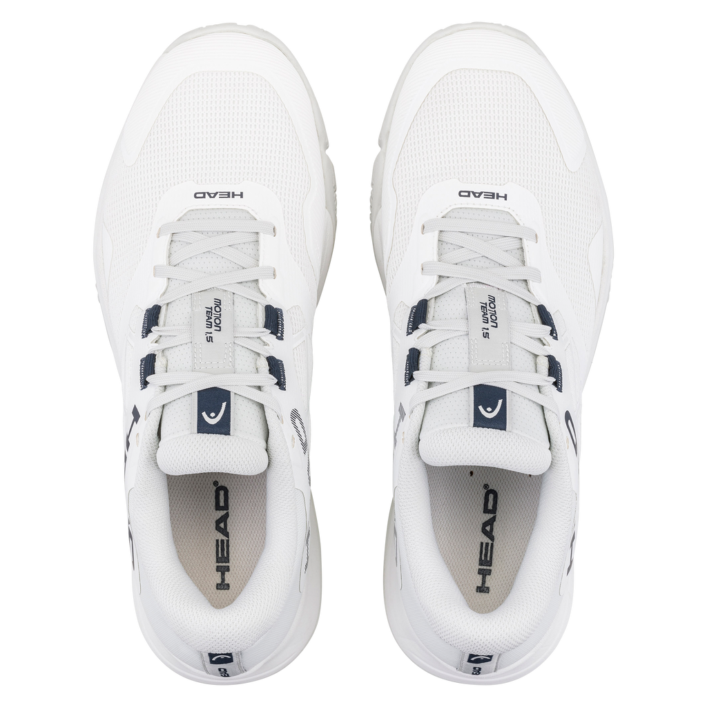 HEAD Men's Motion Team 1.5 Padel Shoes White Blueberry