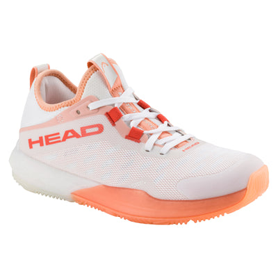 HEAD Women's Motion Pro Padel Shoes White Coral