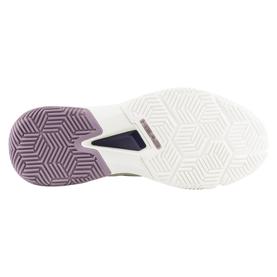 HEAD Women's Motion Team 1.5 Padel Shoes Chalk White Purple Night