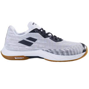 Babolat Men's Shadow Spirit 2 Indoor Court Shoes White Black